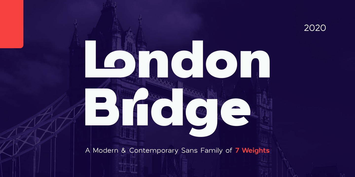 Przykładowa czcionka London Bridge #1
